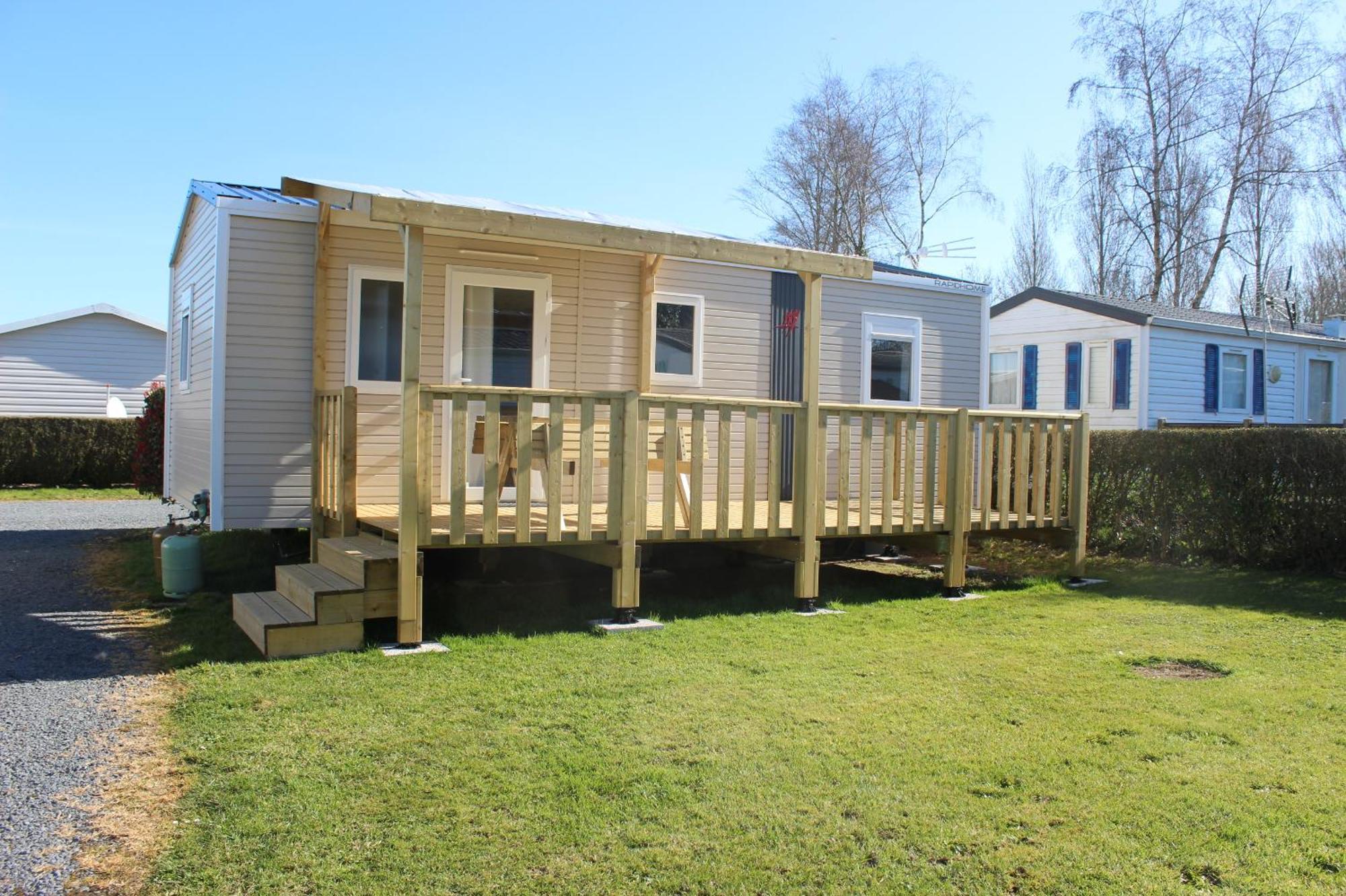 Camping Le Clos De Balleroy Exteriör bild
